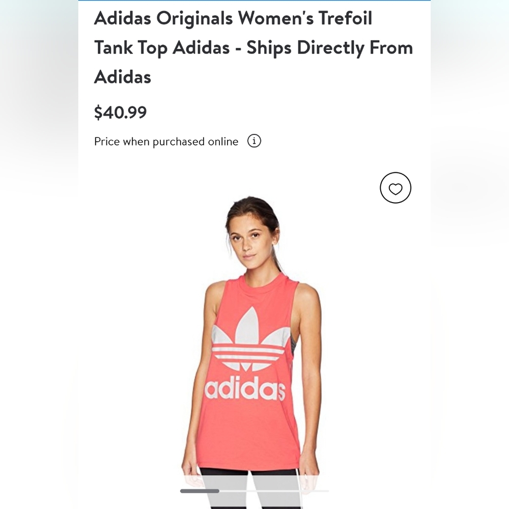 Adidas Originals Tank - Medium